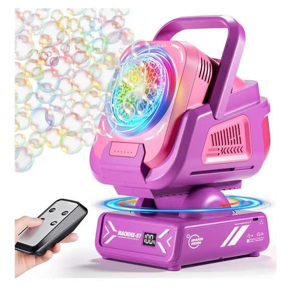Bubble Machine with Remote Control - Picture 1 of 7